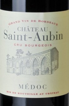 Château Saint Aubin, Moulis en Médoc AOC Cru Bourgeois, 6 x 0.75l