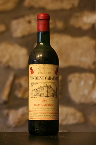 Haut Medoc, Medoc, rouge, chateau Pontoise Cabarres 1966