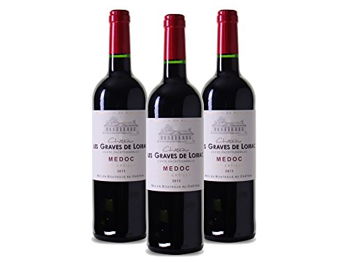 Château Les Graves de Loirac Cuvée Exceptionelle 2013 Trocken (3 x 0.75 l)